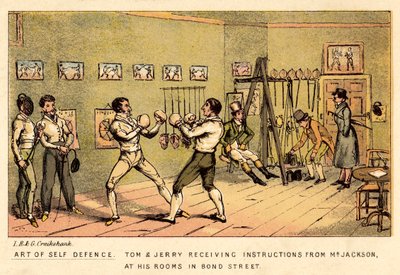El Arte de la Autodefensa de Isaac, Robert and George Cruikshank