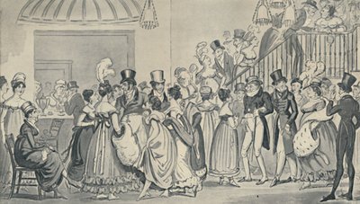 En el salón de Covent Garden de Isaac, Robert and George Cruikshank