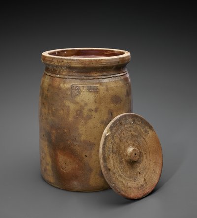Olla, c. 1873-1882 de Isaac Suttles Pottery