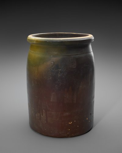 Olla, c. 1873-1882 de Isaac Suttles Pottery
