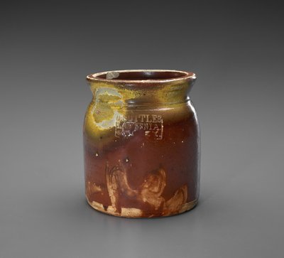 Jarra, c. 1873-1882 de Isaac Suttles Pottery