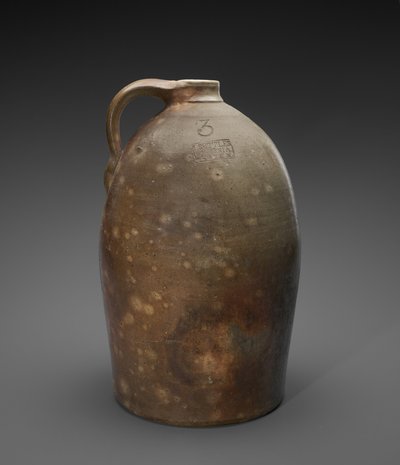 Jarra, c. 1873-1882 de Isaac Suttles Pottery