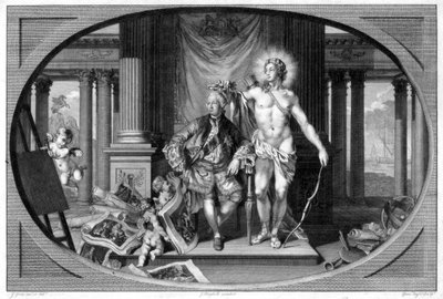 Rey Jorge III 1738-1820, siglo XVIII de Isaac Taylor