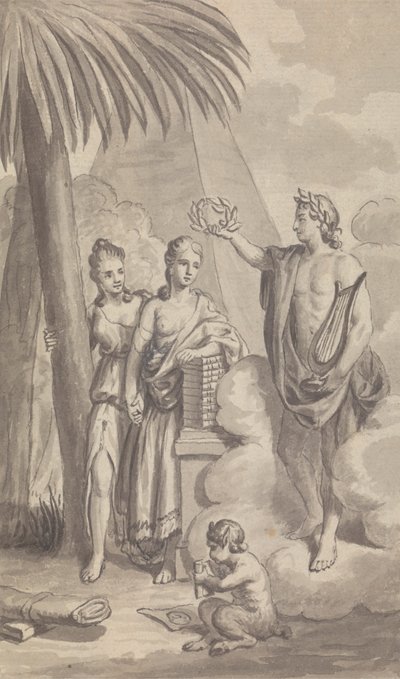 Town and Country Magazine, Frontispiece for Vol. X for 1778 de Isaac Taylor