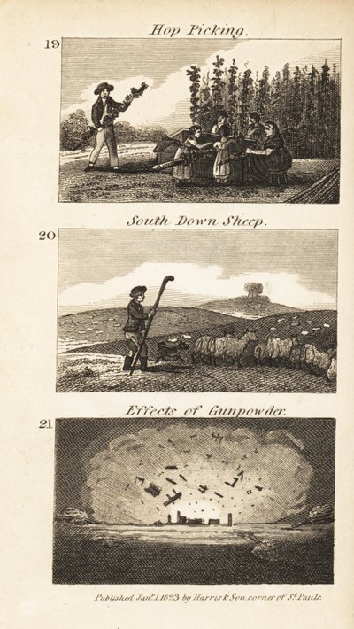 Comerciantes en la Inglaterra de la Regencia de Isaac Taylor