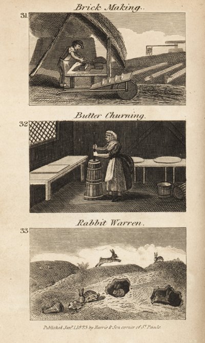 Comerciantes en la Inglaterra de la Regencia de Isaac Taylor
