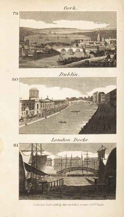 Comerciantes en la Irlanda y la Inglaterra de la Regencia: Cork, Dublín y los muelles de Londres de Isaac Taylor