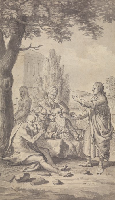 Ilustración de revista/obra de teatro sin identificar de Isaac Taylor