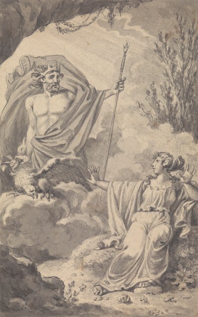 Periódico / Ilustración de obra de teatro sin identificar de Isaac Taylor