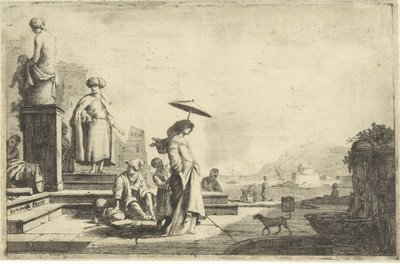 Vista de un puerto mediterráneo de Isaac Vincentsz. van der Vinne
