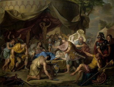 La muerte de Epaminondas
El lecho de muerte de Epaminondas de Isaac Walraven