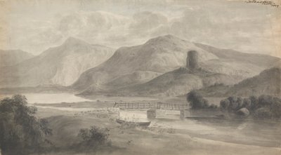 Castillo de Dolbadarn (Norte de Gales) de Isaac Weld