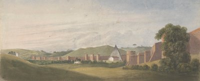 Murallas de Roma: La Muralla Aureliana, con la Pirámide de Cestio de Isaac Weld