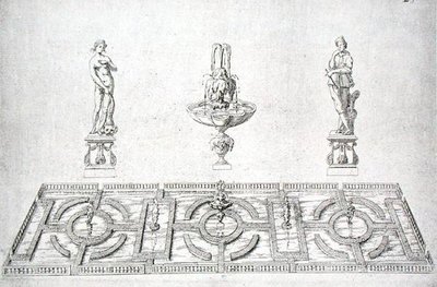 Diseño de jardín de 