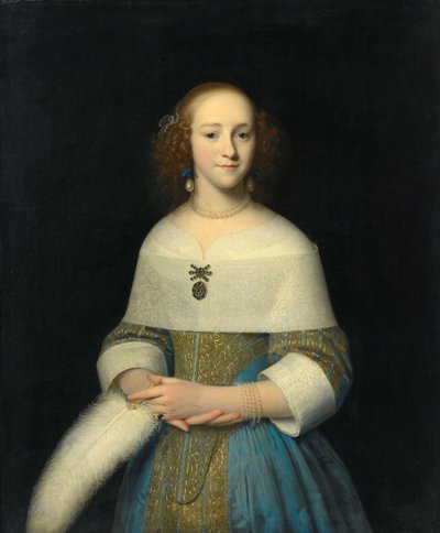 Retrato de una joven
Retrato de una mujer joven de Isaack Luttichuys