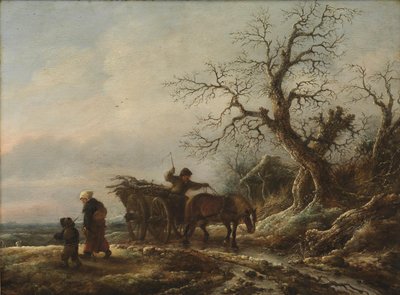 Escena de invierno de Isaack van Ostade