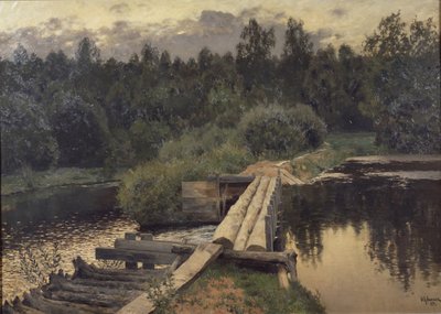 En el bajío, 1892 de Isaak Ilyich Levitan