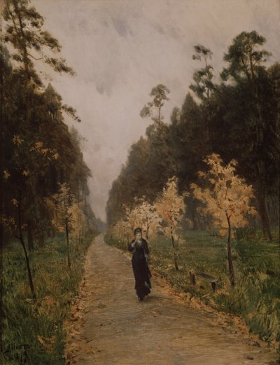 Día de otoño. Sokolniki, 1879 de Isaak Ilyich Levitan