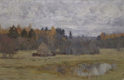 Tardío otoño de Isaak Ilyich Levitan