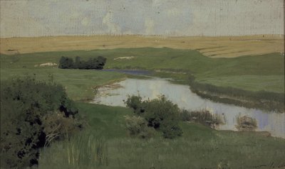 Pequeño Río Istra, 1885-1886 de Isaak Ilyich Levitan