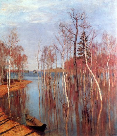 Inundaciones de primavera de Isaak Ilyich Levitan