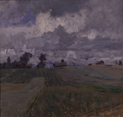 Día tormentoso, 1897 de Isaak Ilyich Levitan