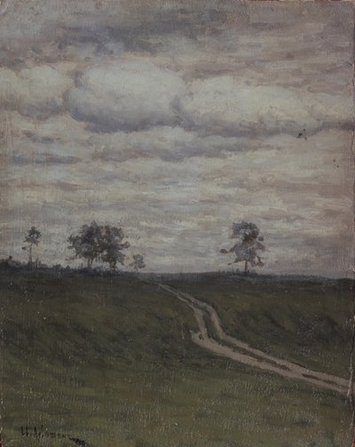 Crepúsculo, 1899 de Isaak Ilyich Levitan