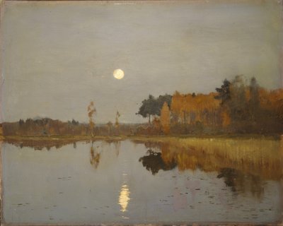 Crepúsculo. Luna, 1899 de Isaak Ilyich Levitan