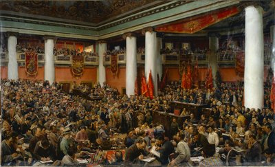 Segundo congreso del Komintern de Isaak Israilevich Brodsky