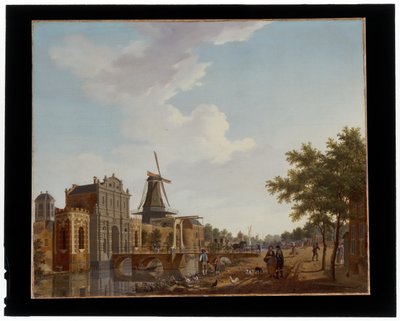 La Puerta Catharijne de Utrecht de Isaak Ouwater