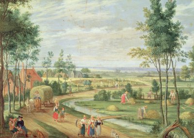 La cosecha, o verano de Isaak van Oosten
