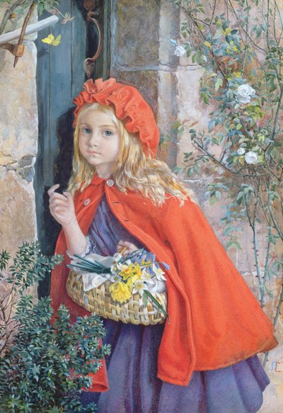 Caperucita Roja, 1862 de Isabel Oakley Naftel