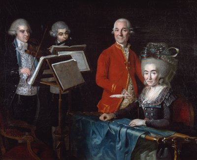 Grupo familiar, 1781 de Isabelle Pinson