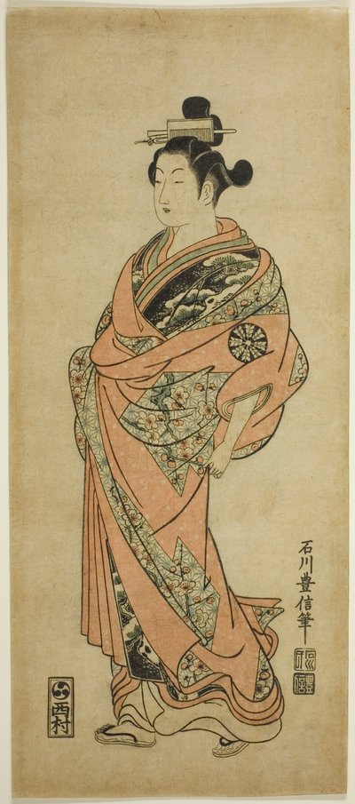 El Actor Nakamura Tomijuro I de Ishikawa Toyonobu
