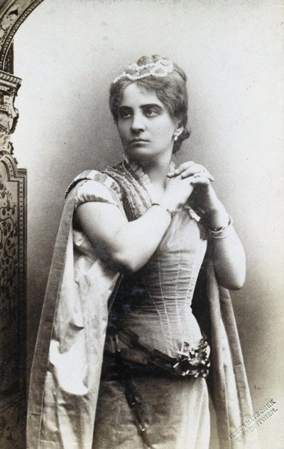 Romilda Pantaleoni en La Gioconda de Amilcare Ponchielli de Isidor Hatschek