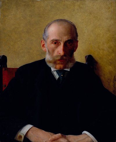 Retrato de Isidor Gewitsch, c. 1900 de Isidor Kaufmann