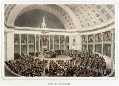 Washington--Cámara de Representantes de Isidore Laurent Deroy