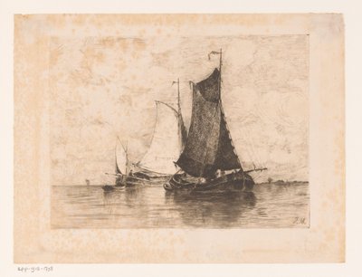 Barcos en el Escalda de Isidore Meyers