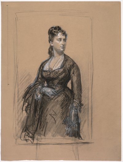 Retrato de una mujer de Isidore Pils