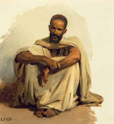 Árabe sentado de Isidore Pils
