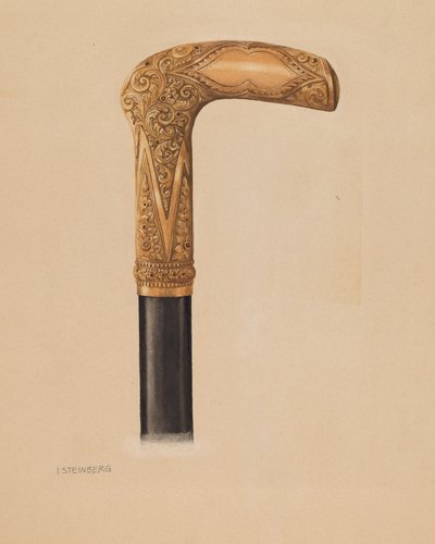 Cabeza de bastón de Isidore Steinberg