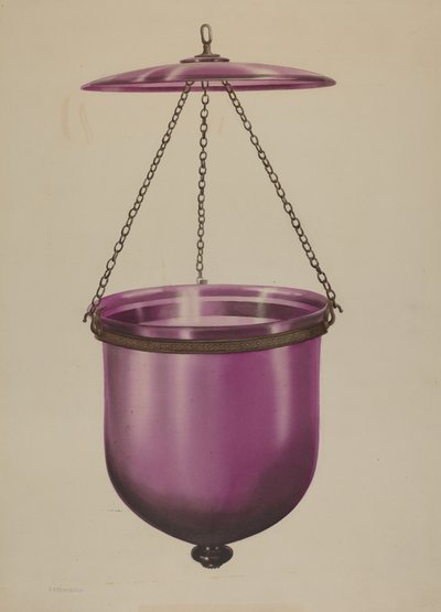 Lámpara colgante de Isidore Steinberg