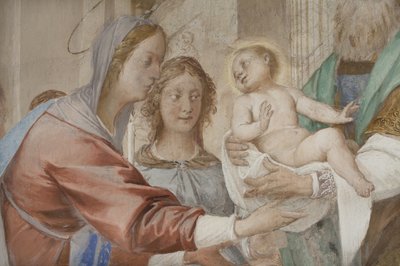 (detalle) de la Presentación de Jesús en el Templo de Isidoro Bianchi