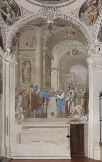 El matrimonio de la Virgen María de Isidoro Bianchi