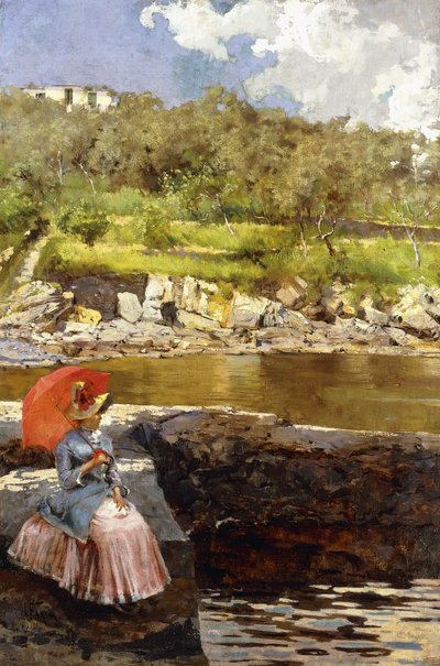 El parasol rojo de Isidoro Farina