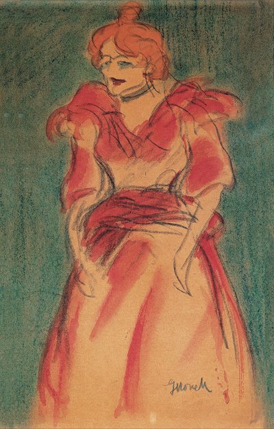 Cantante de cabaret de Isidre Nonell