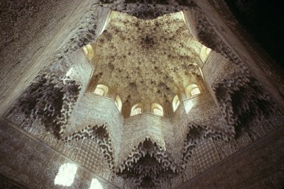 Techo del Salón de los Abencerrajes de Islamic School