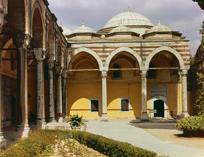 Patio interior del Palacio de Topkapi de Islamic School