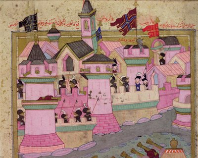 Sitio de Viena por Suleiman I (1494-1566) el Magnífico, en 1529, del 