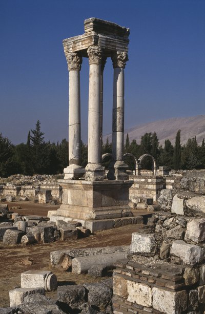 Tetrapylon, Período Omeya (661-750) de Islamic School